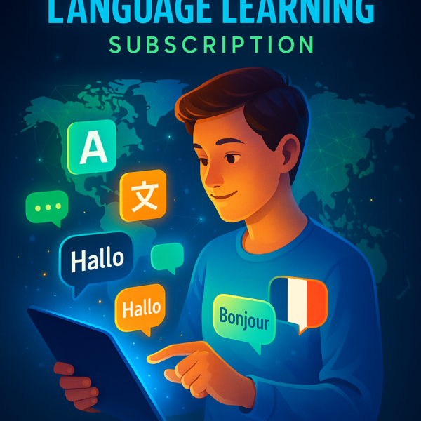 Online Language Learning Subscription