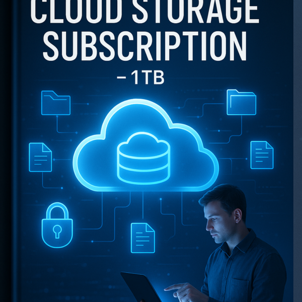 Cloud Storage Subscription - 1TB
